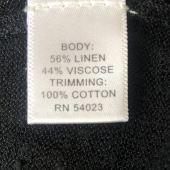 Banana Republic  Womens Medium Open Cardigan Linen Blend Size Medium - Picture 10 of 13